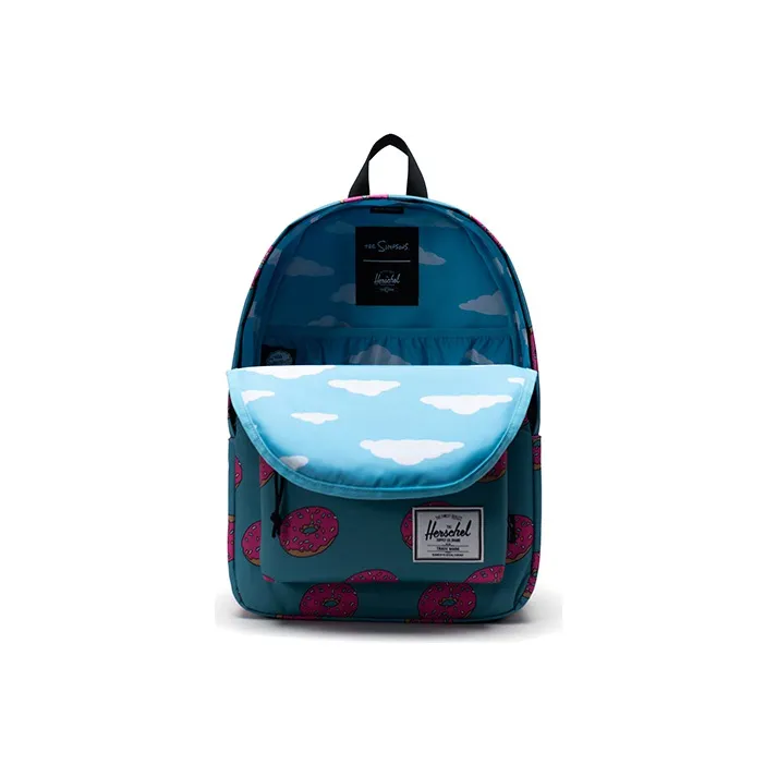 Herschel Simpsons Collaboration Polyester Backpacks Extra Large Unisex Blue-1