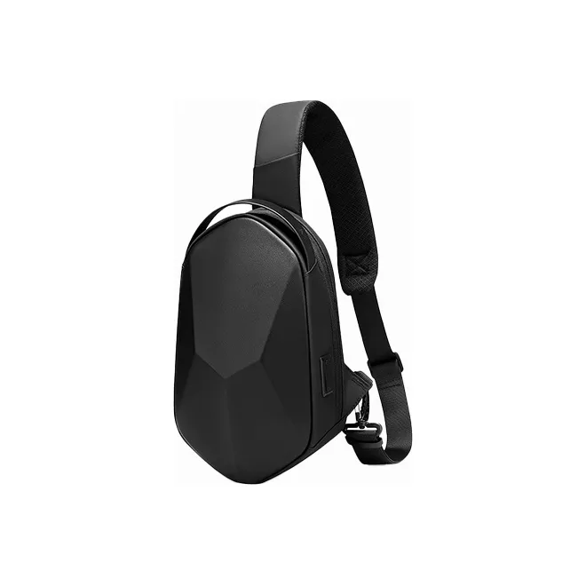 MARK RYDEN Oxford Small Backpack, One Shoulder Bag, Crossbody Bag, Sling Bag Regular Men's Cool Black-1
