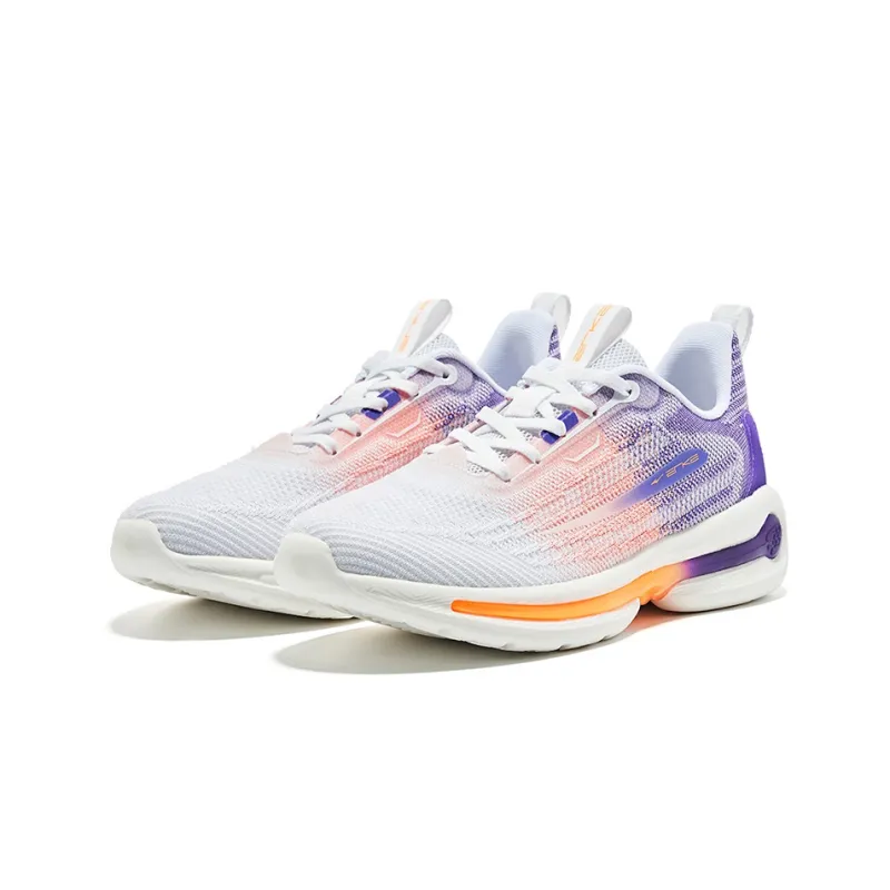 Erke Bounce Low-Top Running Shoes Women's Purple-1