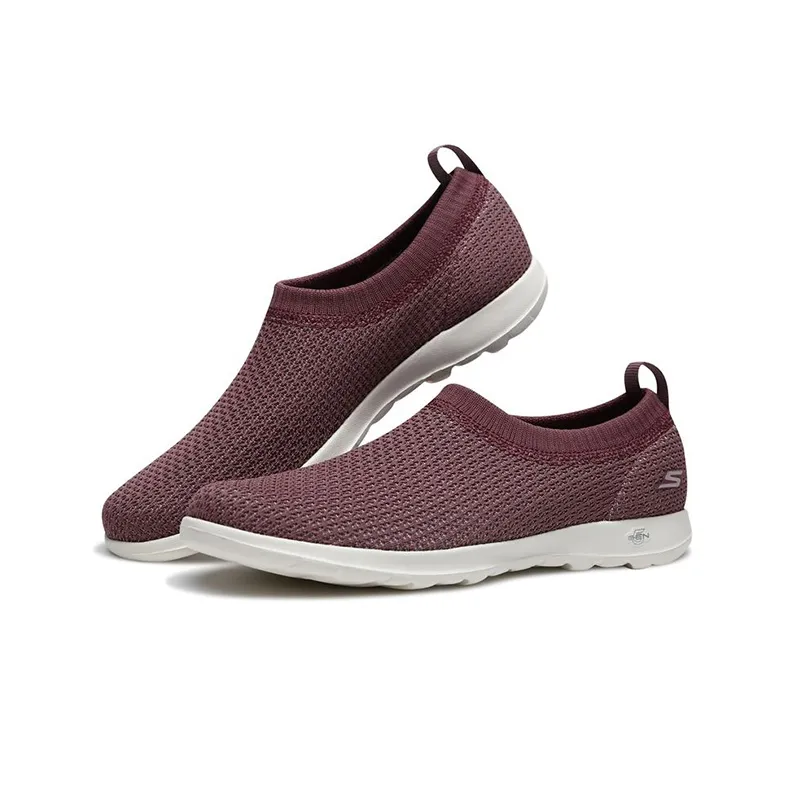 Skechers GO WALK Lite Casual Shoes Women's Low-Top Pink-2