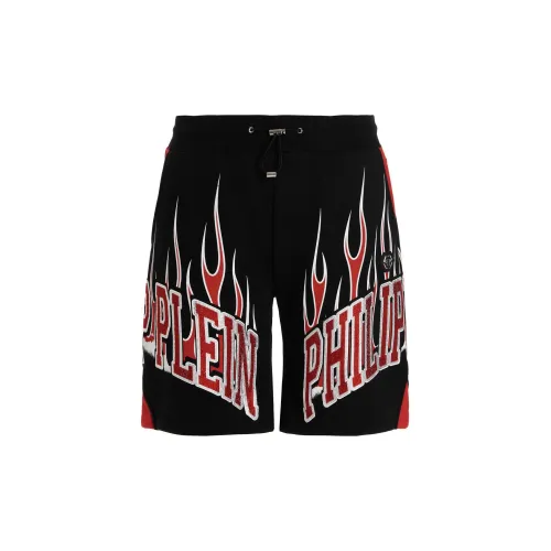 PHILIPP PLEIN Casual Shorts Men Black