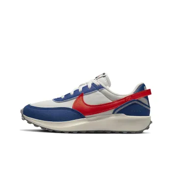 Nike Waffle Debut Swoosh Habanero Red Old Royal