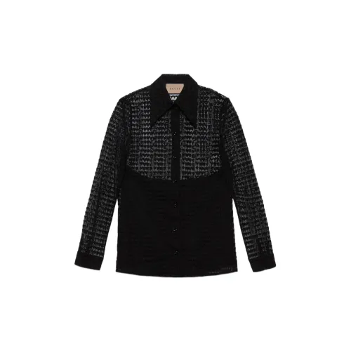 GUCCI Fw22 Tanabata Series Shirts Women's Black