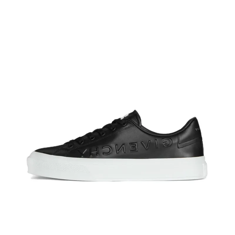 Givenchy City Sport Low Top Stylish Skateboarding Shoes Women's Black-0