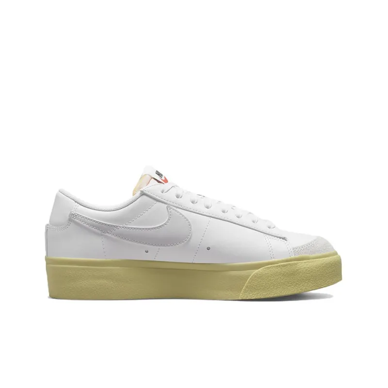Nike Blazer Low Platform White Lemon Wash Women's-1