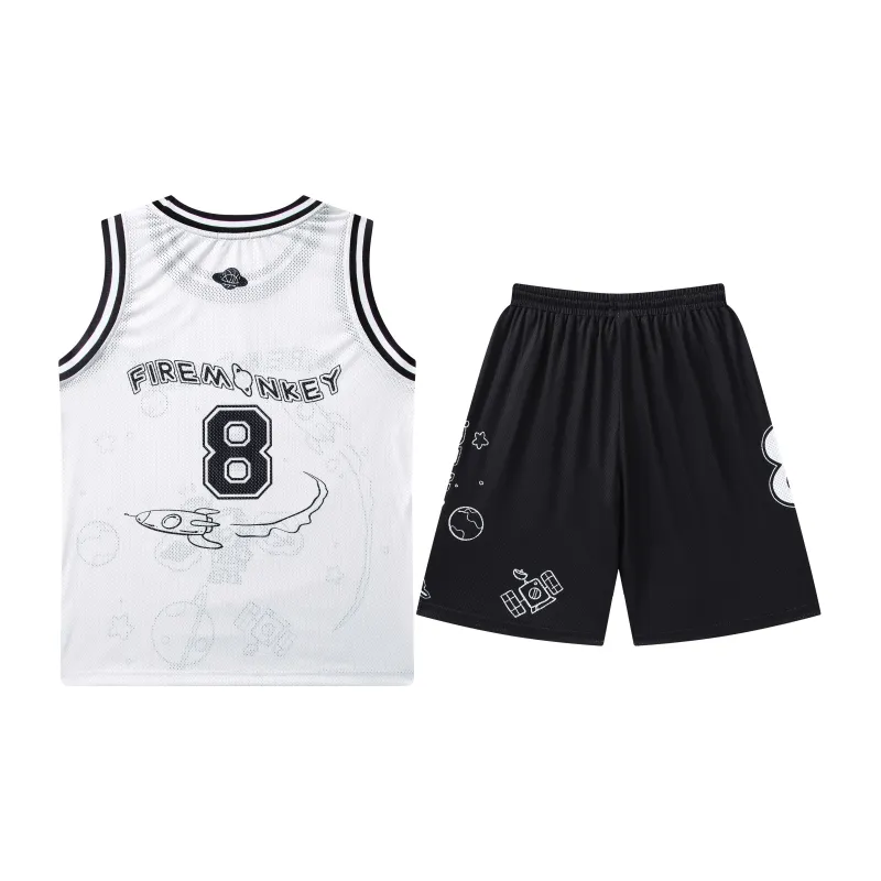 FireMonkey Astronaut Collection Basketball Suit Unisex-35