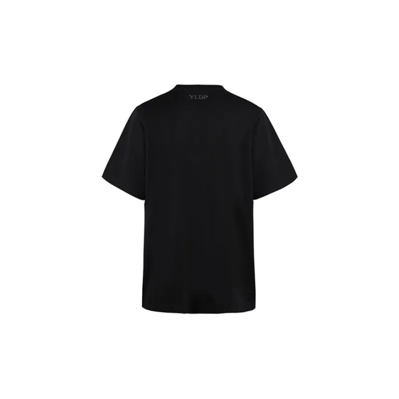 YLDP T Shirts Unisex Black-1