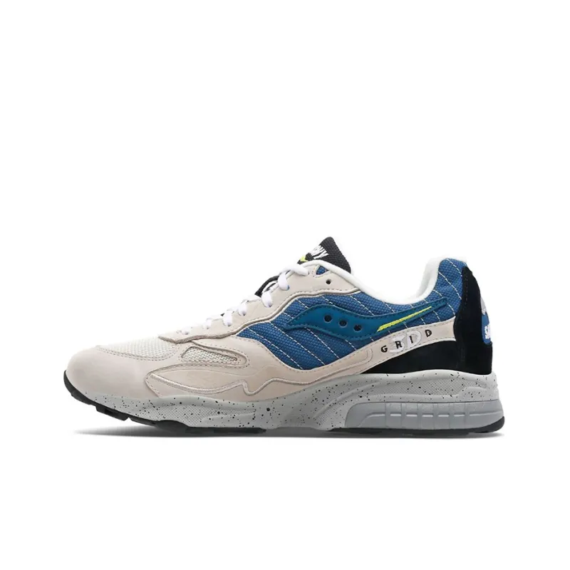 saucony 3D Grid Hurricane Cream Blue-0