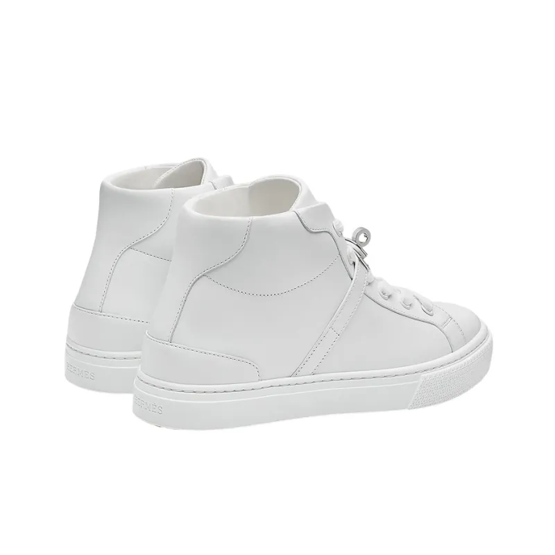 HERMES Daydream Mid Top Stylish Skateboarding Shoes Women's White-3