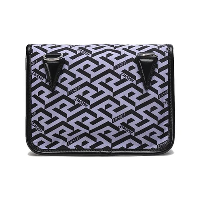 FANSIZHE La Greca Fabric Crossbody Bag, Shoulder Bag Men's-3