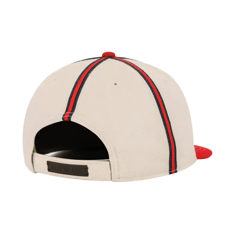 New Era Baseball Caps Unisex Red White-2