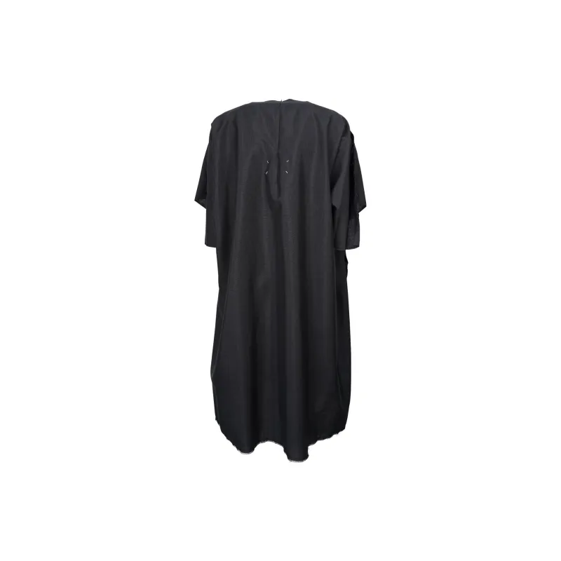 Maison Margiela Crewneck Frayed Edge Dress-1