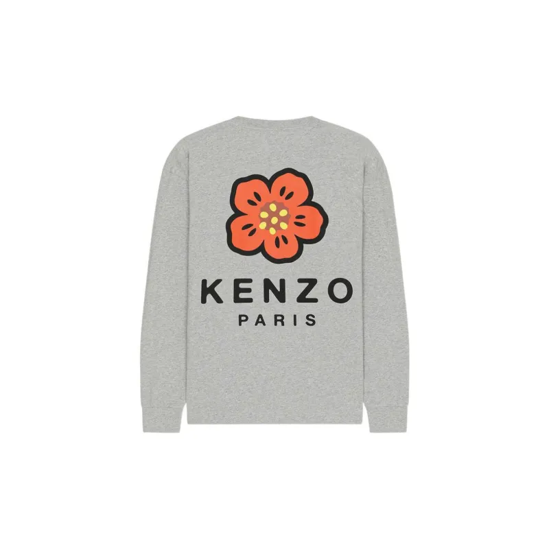 KENZO Boke Flower Series T Shirt Men's Pearl Gray-1