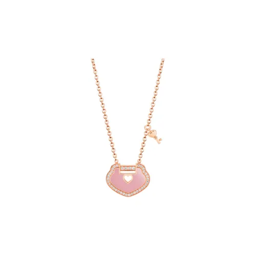 Qeelin Yu Yi Necklaces Women's Rose Gold