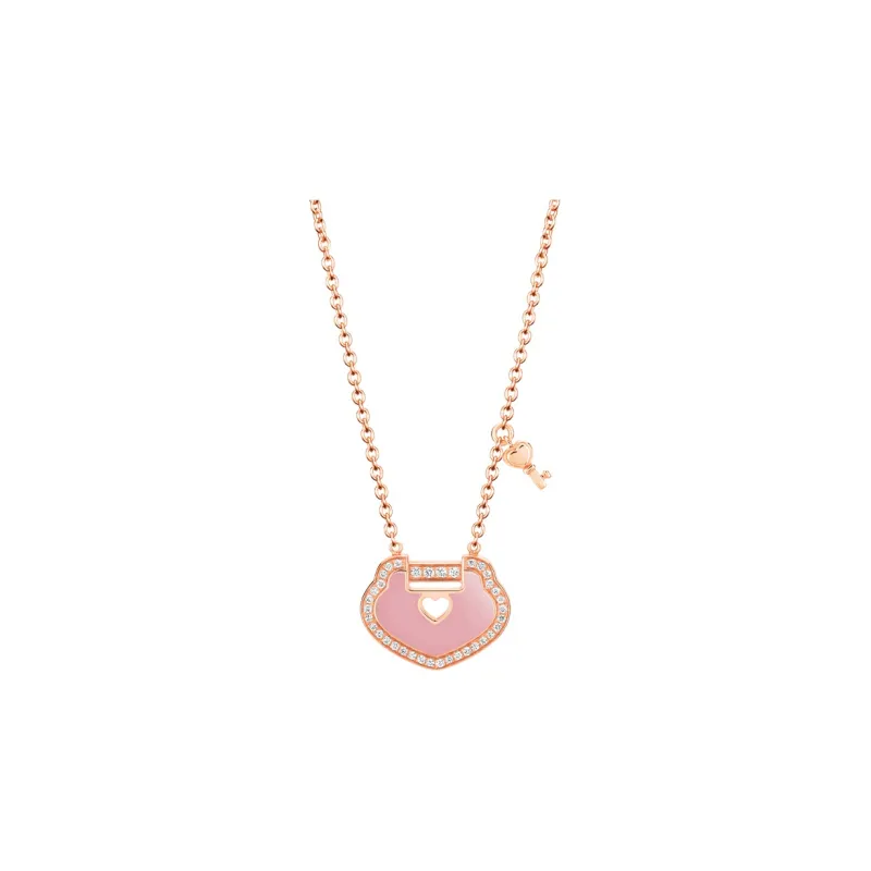 Qeelin Yu Yi 18K Rose Gold Necklaces Women's-0
