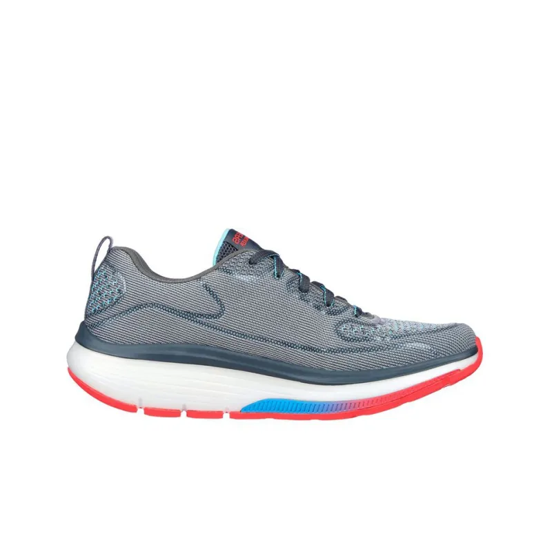 Skechers GO WALK Lite Casual Shoes Women's Low-Top Silver/Orange/Blue-1