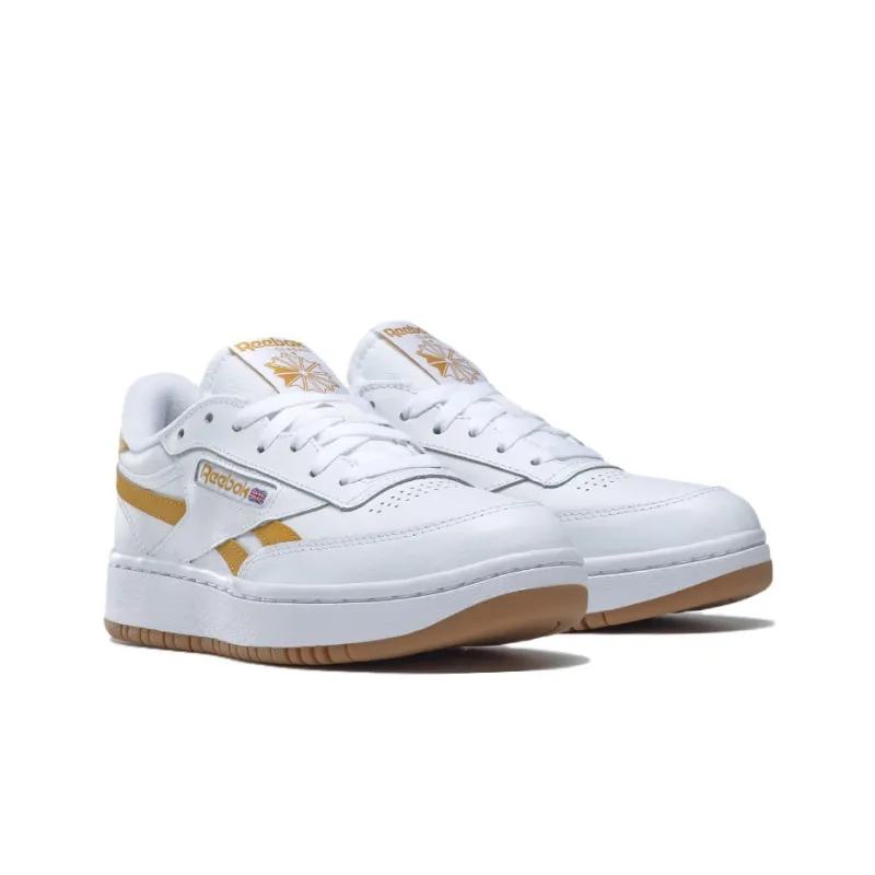 Reebok Women's Club C Double Revenge 'White Bright Ochre' Women's-2