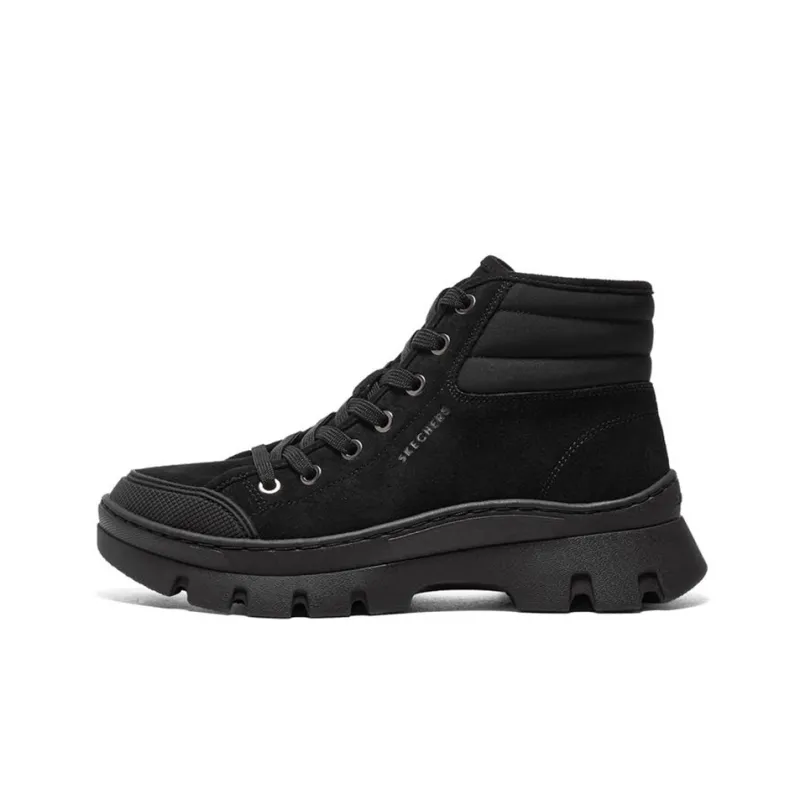 Skechers Roadies Hiking / Trekking Shoes Women's High-Top All Black-0