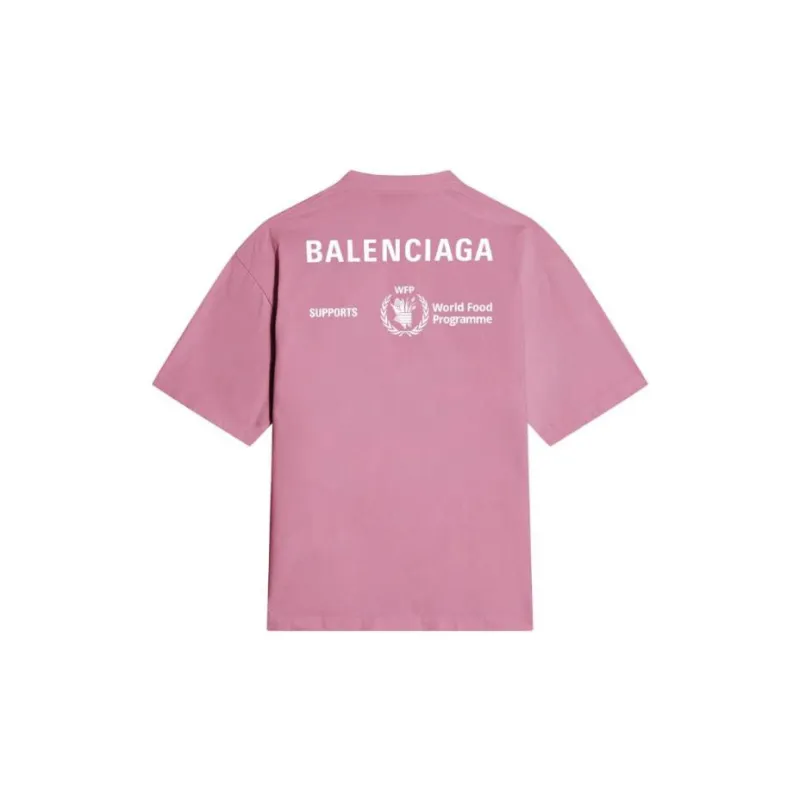 Balenciaga T Shirt Men's Light Pink-1