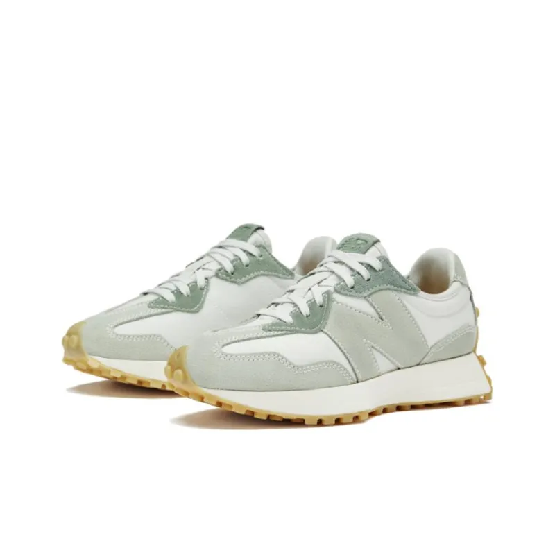 New Balance 327 Light Green Gray Women's-1