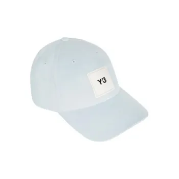 Y 3 Cotton Baseball Caps Unisex Sky Blue