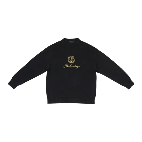 Balenciaga Chinese Valentine's Day Sweaters Men Black