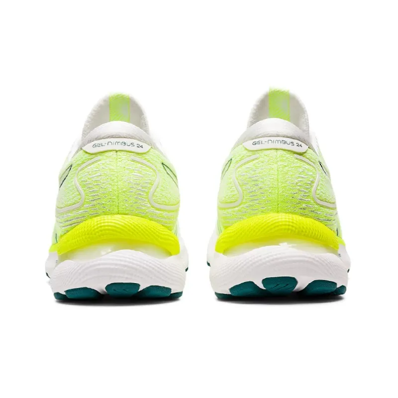 Asics Gel Nimbus 24 'White Velvet Pine' Women's-4
