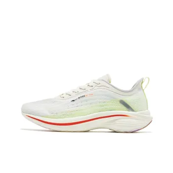 Erke Strange Bullet 3.0 Wear Resistant Low Top Running Shoes Men's White Green Comfortable