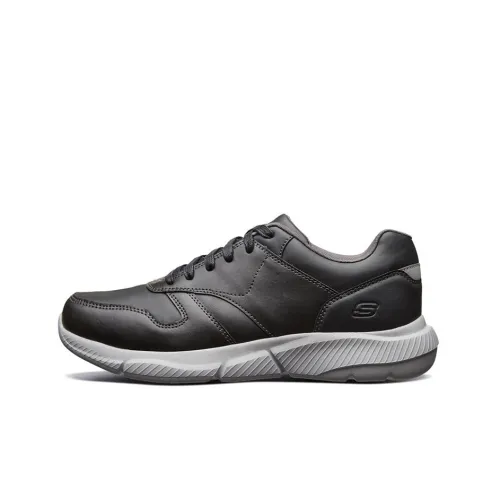 Skechers Ingram Cushioning Anti-Slip And Wear-Resistant Low-Top Casual Shoes Men's Black
