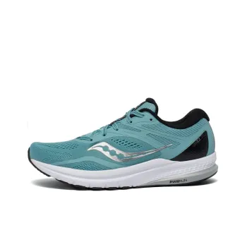 Saucony Jazz 22 Low Top Running Shoes Women's Blue White Black