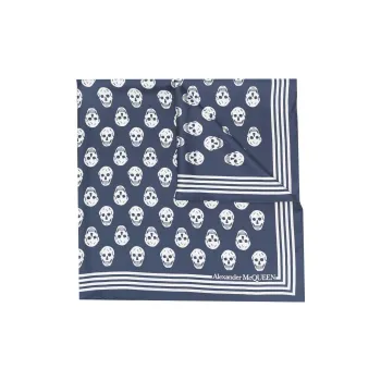 Alexander McQueen Skull print Silk Scarf