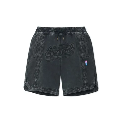 LINING Men Denim Shorts