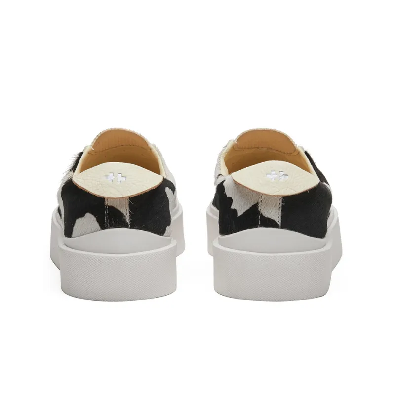 EQLZ EQUALIZER Faultless Anti Slip Wear Resistant Low Top Skateboard Shoes Unisex Black White-4