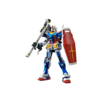 BANDAI Gundam Rg 1/144 RX 78 2 Gundam Team Bright Custom Model Kit Action Figure