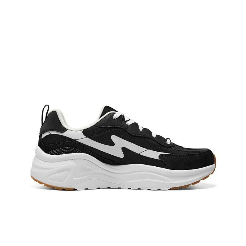 Skechers D'lites Wave 'Black White'-1