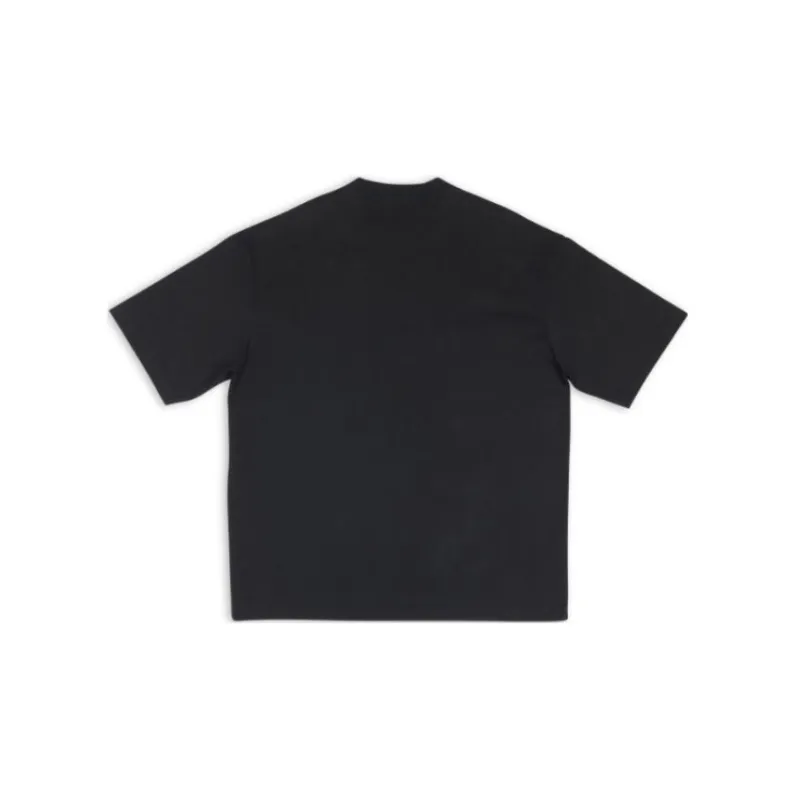 Balenciaga Qixi Crest Medium Fit T Shirt-1