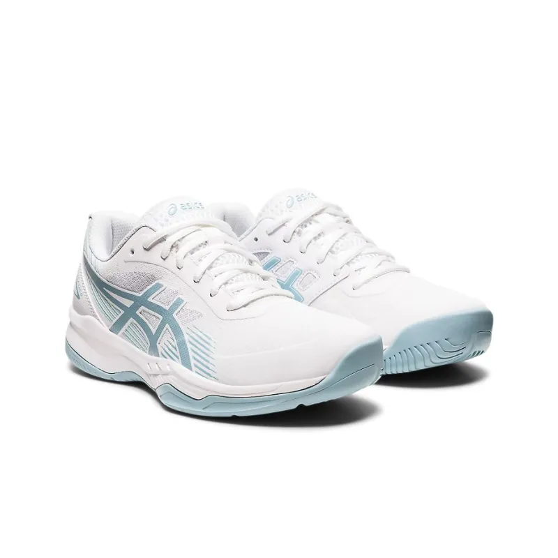 Asics Gel Game 8 'White Smoke Blue' Women's-2