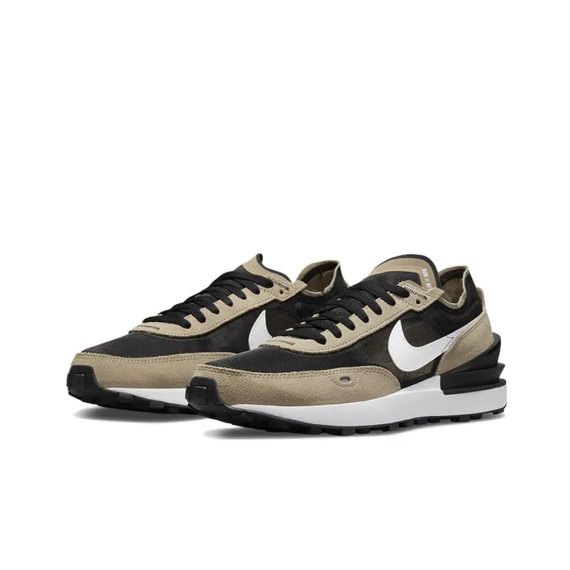 Nike Waffle One Black Khaki-2