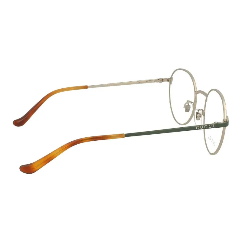 GUCCI Eyeglass Frames Unisex Silver-3