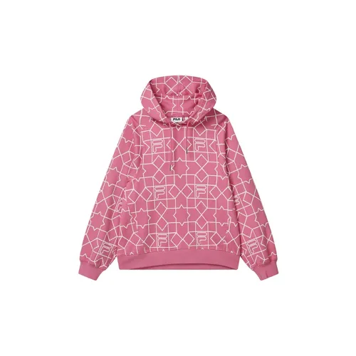 FILA Sweatshirts Women's Pink Floral Pattern