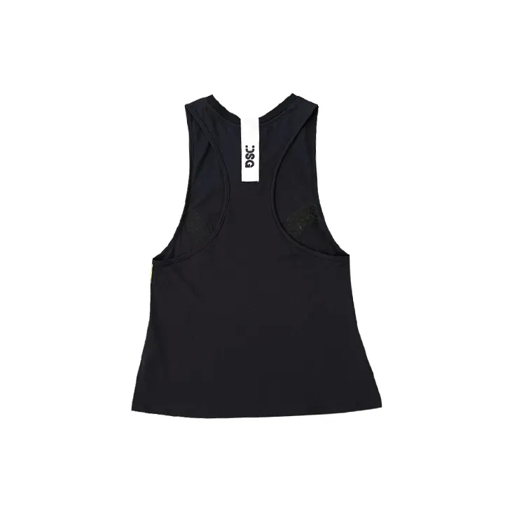 DSG DISGUSTO Tank Tops Women's Black Green-1