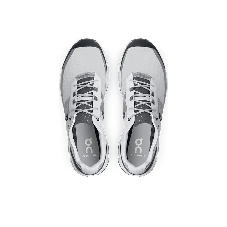 On Running Cloudvista Glacier Grey Black-3