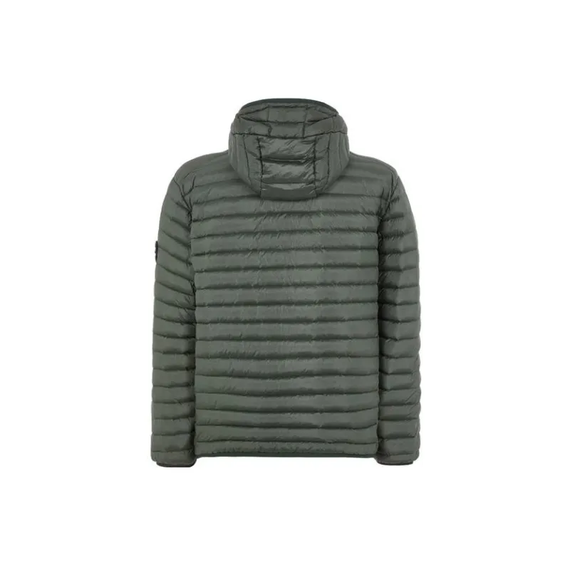 STONE ISLAND Down Jacket Men's Dark Green-1