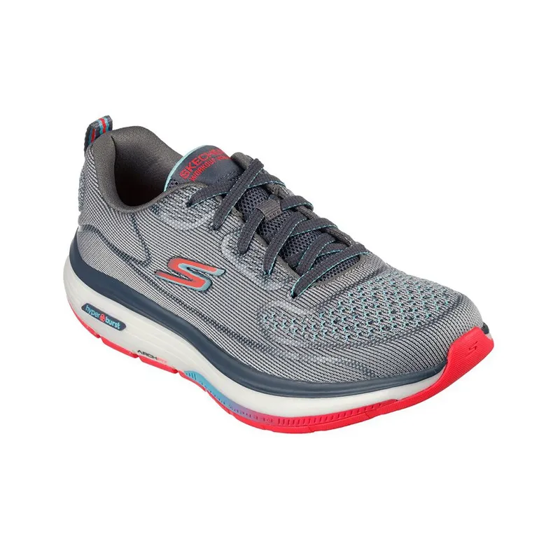 Skechers GO WALK Lite Casual Shoes Women's Low-Top Silver/Orange/Blue-2
