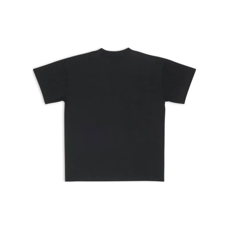 Balenciaga Chinese Valentine's Day T-Shirts Women's Black-1