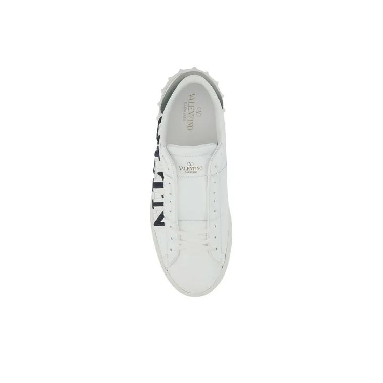 Valentino Open Stylish Skateboarding Shoes Men's White Green Black-4