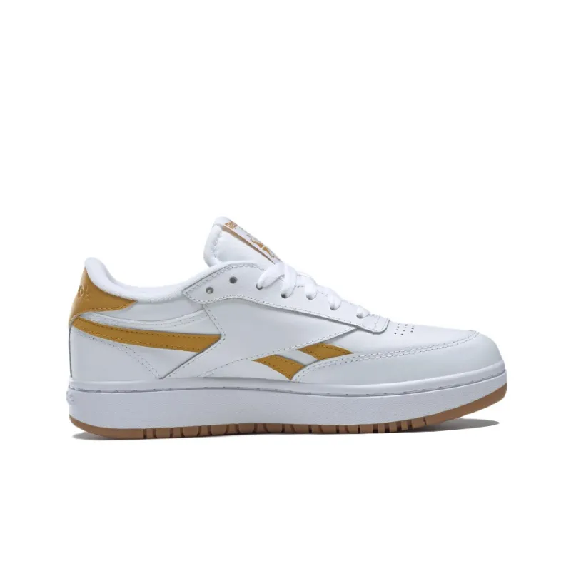 Reebok Women's Club C Double Revenge 'White Bright Ochre' Women's-1