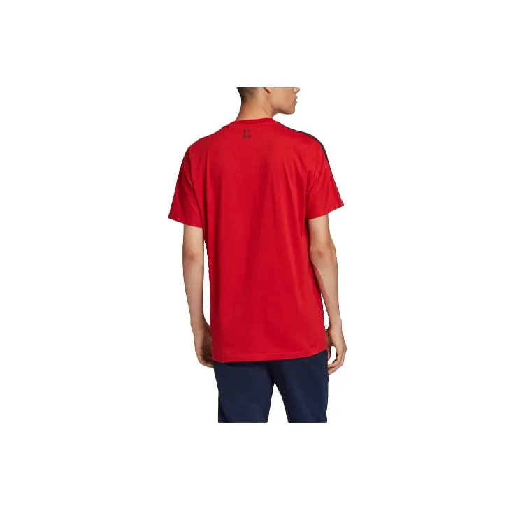 Adidas Bayern Munich T Shirt Men's Red-1