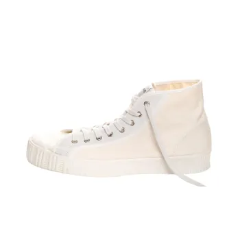 SPALWART Canvas Shoes Unisex High-Top Pink Gray