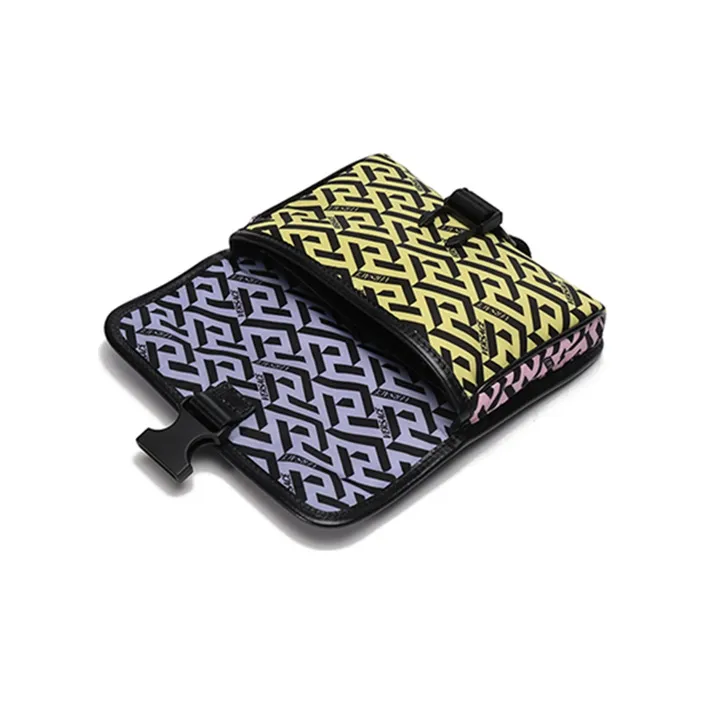 FANSIZHE La Greca Fabric Crossbody Bag, Shoulder Bag Men's-4